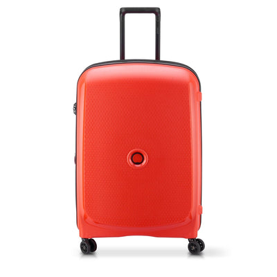 Delsey Belmont Plus 71cm Hardcase 4 Double Wheel Expandable Medium Check-In Luggage Trolley Faded Red - 00386182034