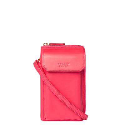 LE CUIR LISSE CROSSBODY WALLET