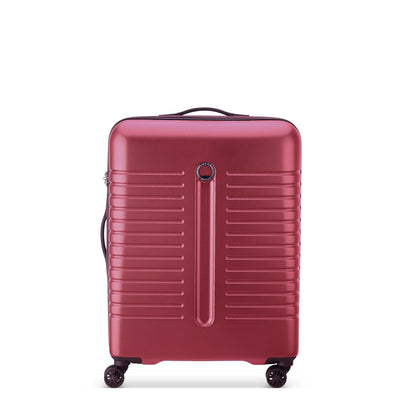 عربة حقائب ديلسي إيرواز 65 سم ذات 4 عجلات مزدوجة متوسطة تسجيل الوصول - أحمر - 00379281004