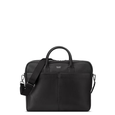 LE CUIR GRAINE 2-CPT BRIEFCASE