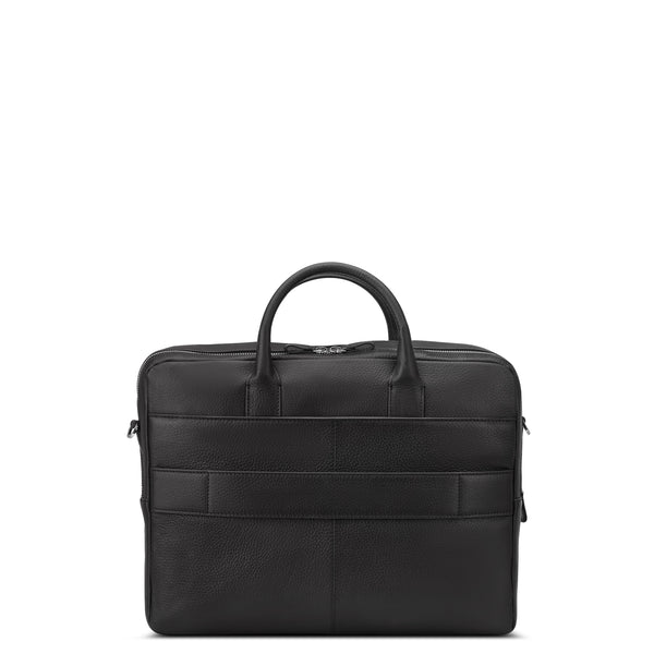 LE CUIR GRAINE 2-CPT BRIEFCASE