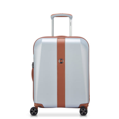 Delsey Promenade Hard 2.0 70cm Hardcase 4 Double Wheel Expandable Check-In Luggage Trolley Silver - 00208881911