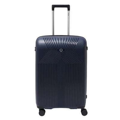 Delsey Ordener 2.0 66cm Hardcase 4 Double Wheel Expandable Check-In Luggage Trolley Blue - 00384681002E9