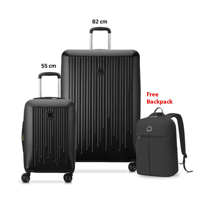 CHRISTINE SET OF 2 BLACK + BACKPACK