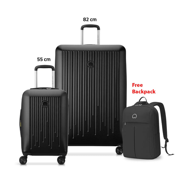 CHRISTINE SET OF 2 BLACK + BACKPACK