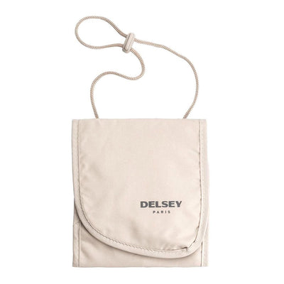 Delsey Travel Necessities 2016 Security Neck Bag - Beige - 00394031017 BEIGE - Jashanmal Home