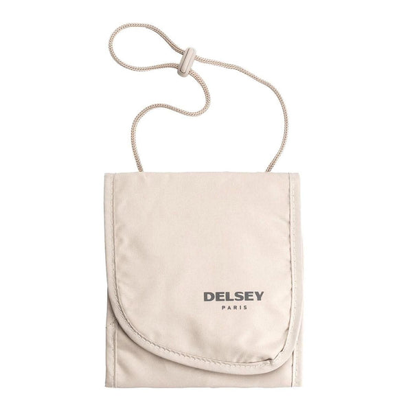 Delsey Travel Necessities 2016 Security Neck Bag - Beige - 00394031017 BEIGE - Jashanmal Home