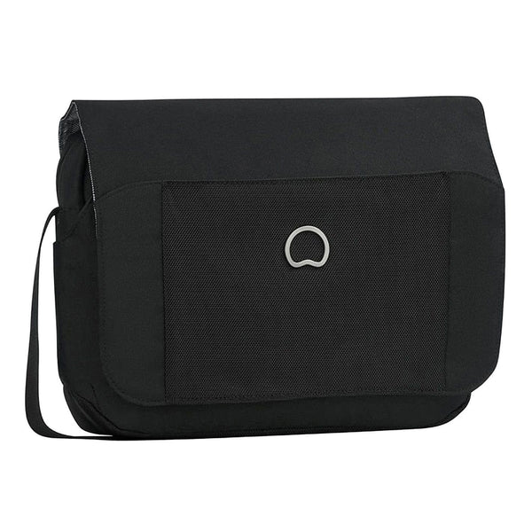 Delsey Picpus Messenger Bag - Black - 00335414500 BLK - Jashanmal Home